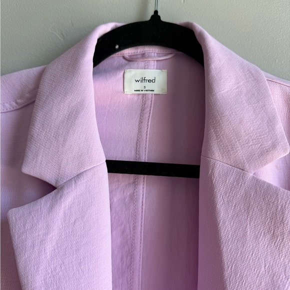 Aritzia Wilfred Lavender Barbiecore Women's Blazer size S - Picture 3 of 4